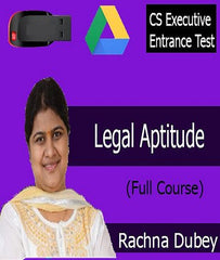 CSEET Legal Aptitude Full Course by CA Rachna Dubey - Zeroinfy