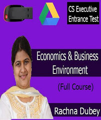 CSEET Economics and Business Environment Full Course by CA Rachna Dubey - Zeroinfy