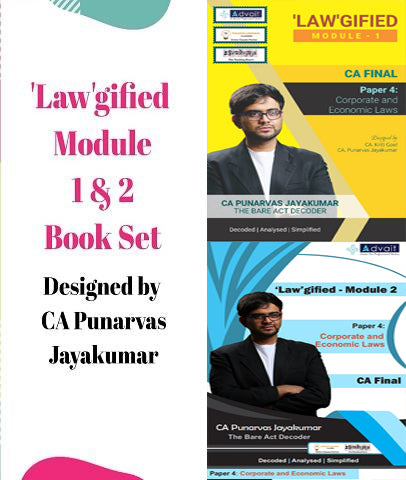 CA Final New Corporate and Economic Laws Module 1 and Module 2 By CA Punarvas Jayakumar - Zeroinfy