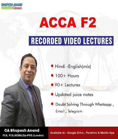 ACCA knowledge Level F2 Management Accounting Full Course By Bhupesh Anand - Zeroinfy
