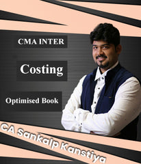 CMA Inter Costing Optimised Book (2 Volumes) By CA Sankalp Kanstiya - Zeroinfy