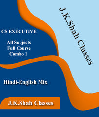 CS Executive All Subjects Full Course Combo 1 By J.K.Shah Classes - Zeroinfy