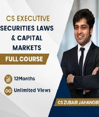 CS Executive Securities Laws and Capital Markets Full Course By CS Zubair Jahangir - Zeroinfy