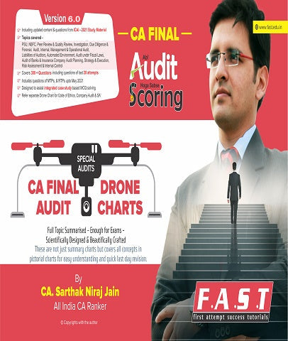 CA Final Special Audit Drone Charts 6.0 by CA Sarthak Jain (New) - Zeroinfy