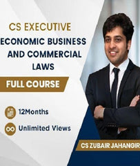 CS Executive Economic, Business and Commercial Laws (EBCL) Full Course By CS Zubair Jahangir - Zeroinfy