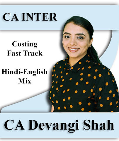 CA Inter Cost and Management Accounting Fast Track By CA Devangi Shah - Zeroinfy