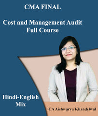 CMA Final Cost and Management Audit Full Course By CA Aishwarya Khandelwal Kapoor - Zeroinfy
