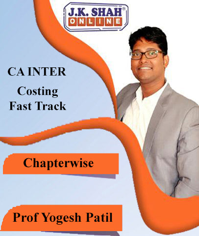 CA Costing Fast Track Full Course By J.K.Shah Classes - Prof Yogesh Patil - Zeroinfy