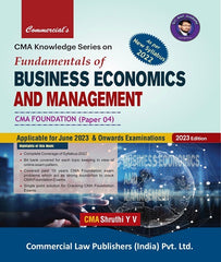 CMA Foundation 2022 Syllabus Knowledge Series On Business Economics and Management By G C Rao - Zeroinfy